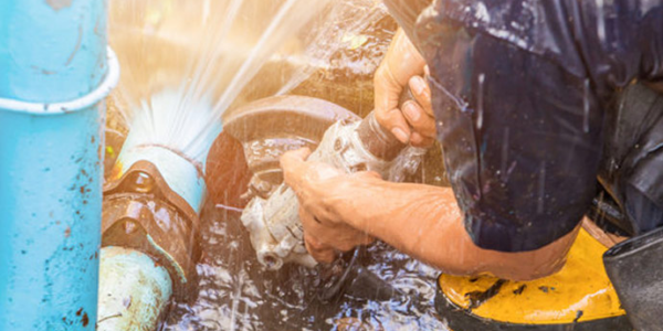 Water Line Break Repair